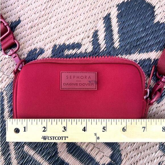 Dagne Dover | Sephora Exclusive Limited Edition Phone Sling Bag Burgundy Red - Picture 6 of 7